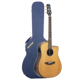 Violão Strinberg DD5SC RT NS Natural Satin Diamind Series Eletroacústico C/ Case