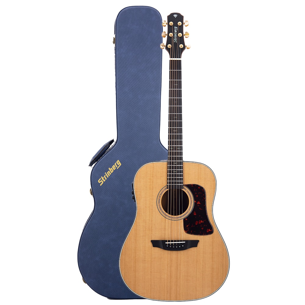 Violão Strinberg DD6S NS Natural Satin Linha Diamond Eletroacústico C/ Case