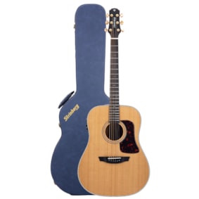 Violão Strinberg DD6S NS Natural Satin Linha Diamond Eletroacústico C/ Case