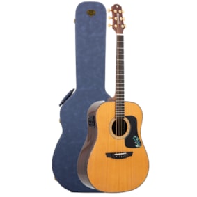 Violão Strinberg DD6S RT N Natural Brilhoso Linha Diamond De Aço C/ Case