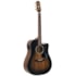 Violão Strinberg DD6SC KOA Black Burst Linha Diamond De Aço C/ Case