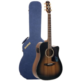 Violão Strinberg DD6SC KOA Black Burst Linha Diamond De Aço C/ Case