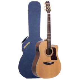 Violão Strinberg DD6SC NS Natural Satin Linha Daimond De Aço C/ Case