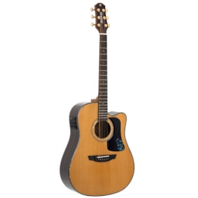 Violão Strinberg DD6SC RT N Natural Brilhoso Linha Diamon De Aço C/ Case