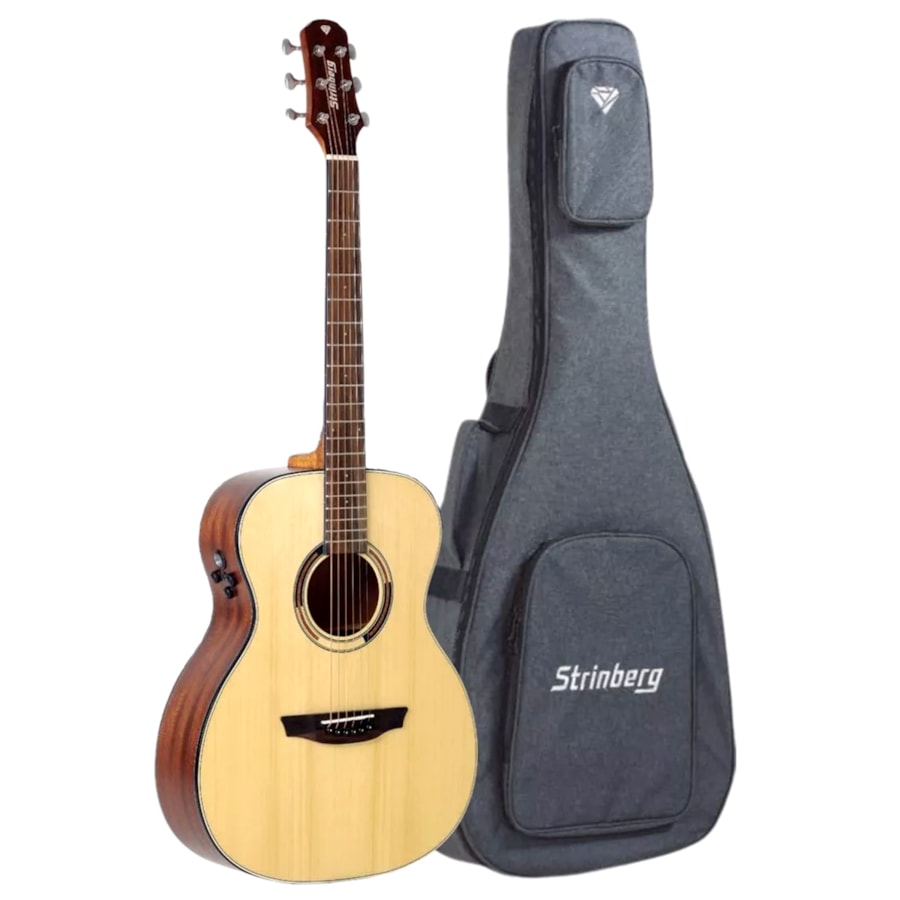 Violão Strinberg DM2S N Diamond Series Orchestral Natural C/ Bag Violão Strinberg DM2S N Diamond Series Orchestral Natural C/ Bag