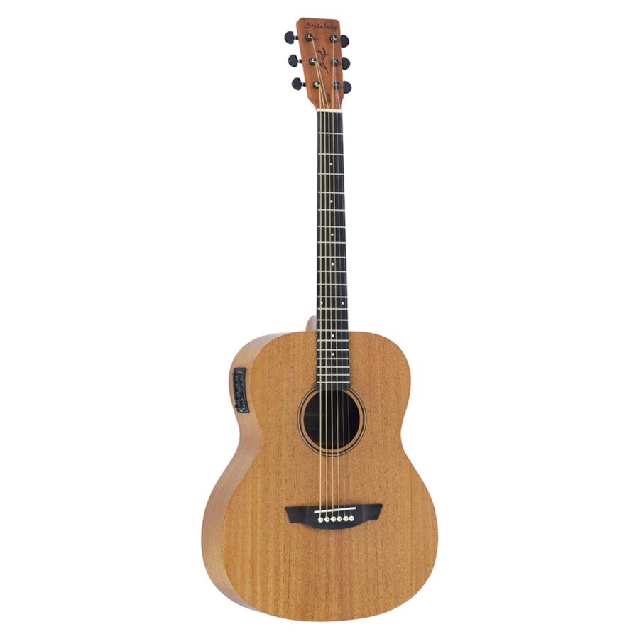 Violão Strinberg Forest FS1A MGS Forest Series Artístico de Aço C/ Afinador Mahogany Fosco Violão Strinberg Forest FS1A MGS Forest Series Artístico de Aço C/ Afinador Mahogany Fosco