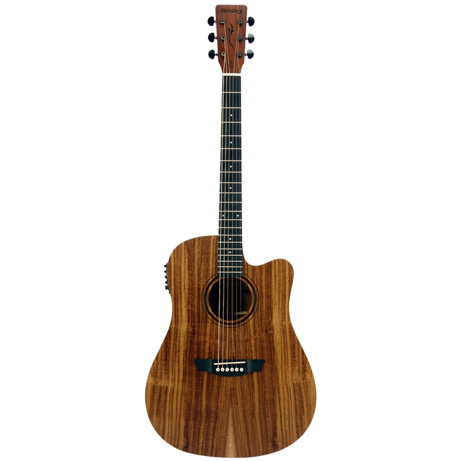 Violão Strinberg FS4D KS KOA Satin Forest Series Eletroacústico De Aço