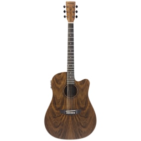 Violão Strinberg FS4D WS Walnut Satin Forest Series Eletroacústico De Aço