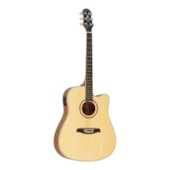 Produto Violão Strinberg London LE30C N Euro Series Folk de Aço C/ Afinador Natural