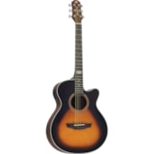 Produto Violão Strinberg SA200C HBS Black Series Artístico de Aço C/ Afinador Honeyburst Fosco