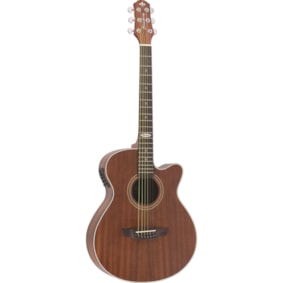 Violão Strinberg SA200C MGS Black Series Artístico de Aço C/ Afinador Mahogany Fosco