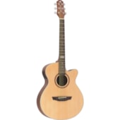 Produto Violão Strinberg SA200C NS Black Series Artístico de Aço C/ Afinador Natural Fosco