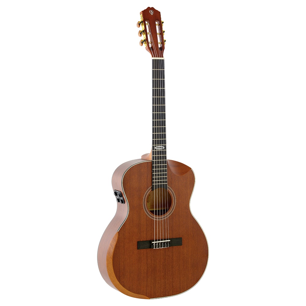 Violão Strinberg SC301HCR MGS Galaxy Series Artístico de Nylon Mahogany Fosco C/ Efeitos e Bag