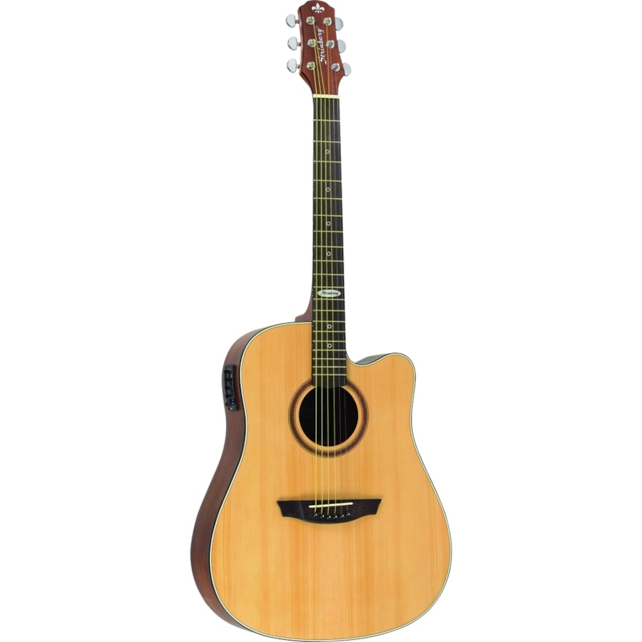 Violão Strinberg SD200C NS Black Series Folk de Aço C/ Afinador Natural Fosco Violão Strinberg SD200C NS Black Series Folk de Aço C/ Afinador Natural Fosco