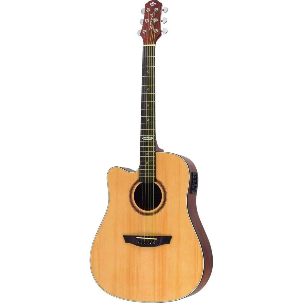 Violão Strinberg SD200C NS LH Black Series Folk de Aço C/ Afinador Natural Fosco Canhoto                               