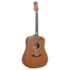 Violão Strinberg SD201HCR MGS Black Series Plus Folk Eletroacústico de Aço C/ Arm Rest, Afinador e Bag Marrom Fosco