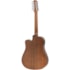 Violão Strinberg SD220C NS Black Series Folk 12 Cordas de Aço C/ Afinador Natural Fosco