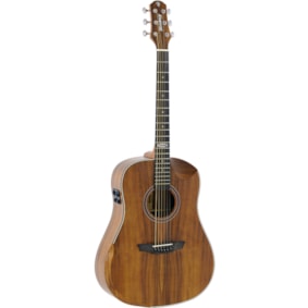 Violão Strinberg SD301HCR KS Galaxy Series Folk de Aço Koa Fosco C/ Efeitos e Bag Violão Strinberg SD301HCR KS Galaxy Series Folk de Aço Koa Fosco C/ Efeitos e Bag