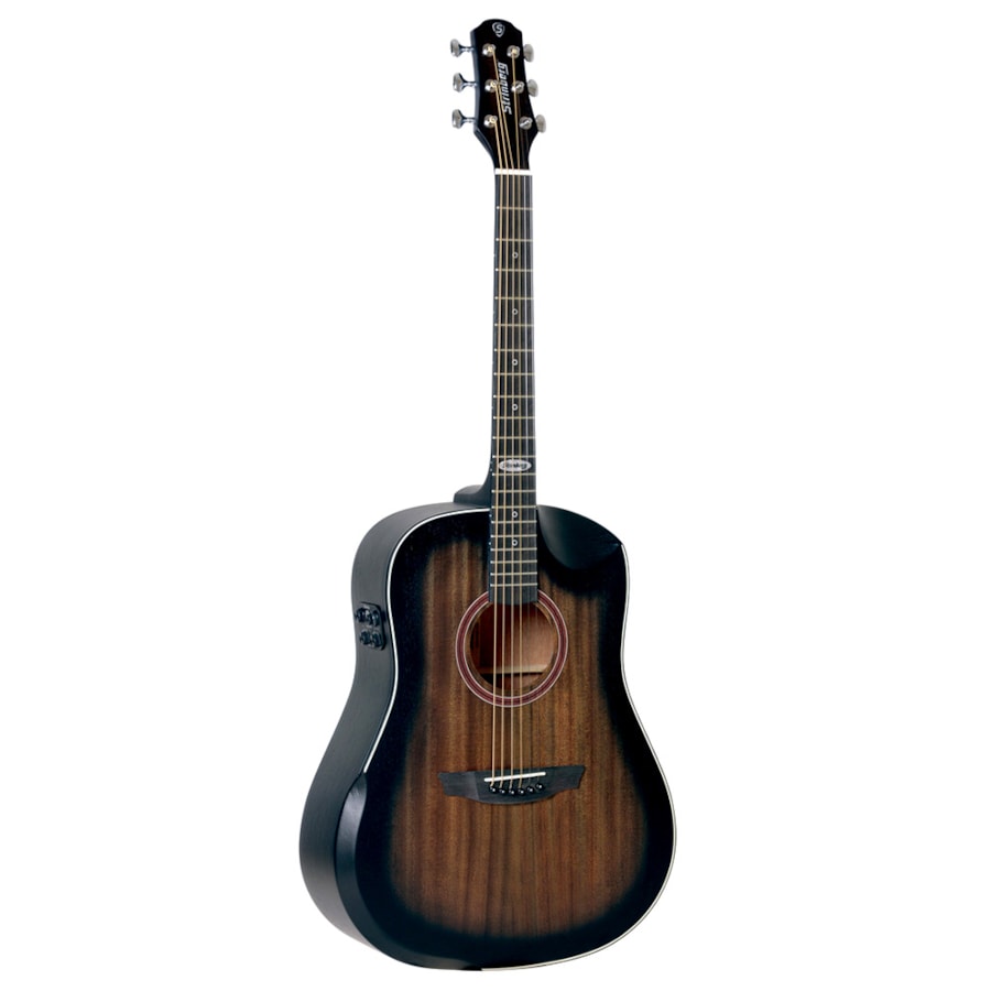 Violão Strinberg SD301HCR TBS Galaxy Series Folk Aço Fosco C/ Efeitos e Bag