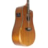 Violão Strinberg SD301HCR WS Galaxy Series Folk de Aço Walnut Fosco C/ Efeitos e Bag