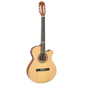 Violão Strinberg SL200C NS Flat De Nylon Natural C/ Afinador