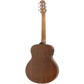 Violão Strinberg SM200 MGS Black Series Artístico Mini de Aço C/ Afinador Mahogany Fosco