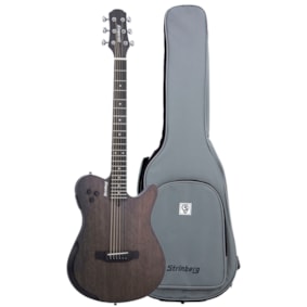 Violão Strinberg SSA60 TOS Tobacco Satin Satin Linha Soul Eletroacústico Aço C/ Bag