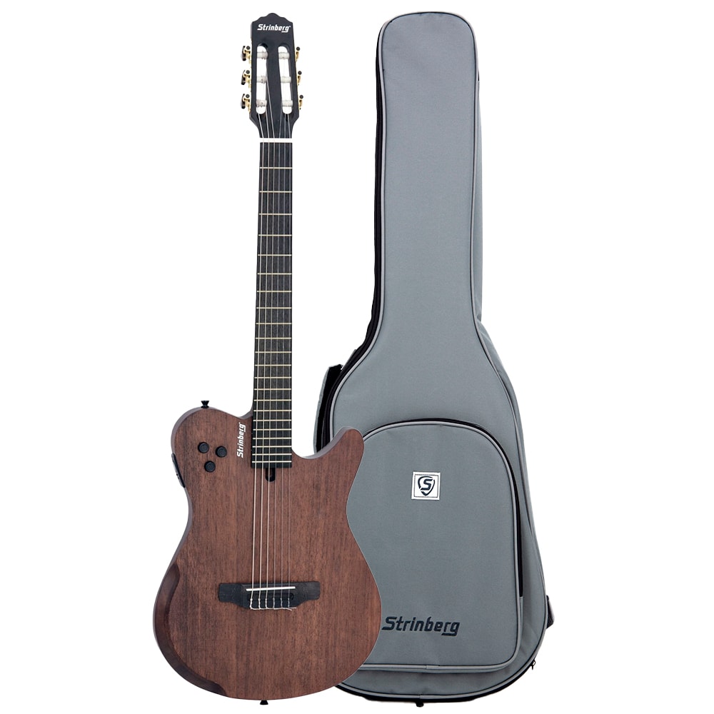 Violão Strinberg SSC60 MGS Mahogany Satin Eletroacústico Nylon C/ Bag