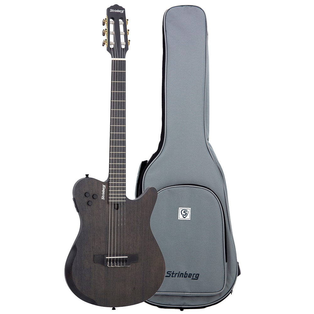 Violão Strinberg SSC60 TOS Tobacco Satin Linha Soul Eletroacústico Nylon C/ Bag