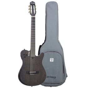 Violão Strinberg SSC60 TOS Tobacco Satin Linha Soul Eletroacústico Nylon C/ Bag