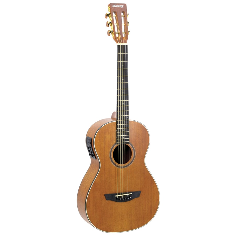 Violão Strinberg SY200 MGS New Yorker Mahogany De Aço C/ Afinador Violão Strinberg SY200 MGS New Yorker Mahogany De Aço C/ Afinador