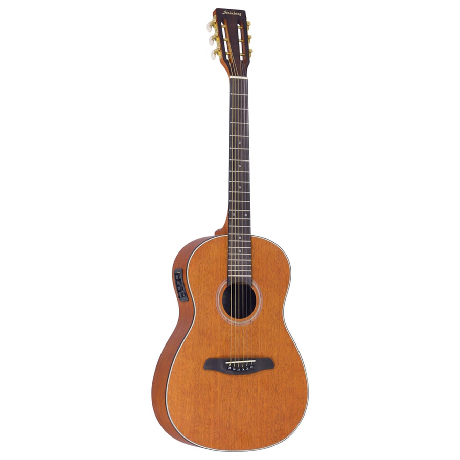 Violão Strinberg SY25 MGS Euro Series New Yorker De Aço C/ Afinador Mahogany Violão Strinberg SY25 MGS Euro Series New Yorker De Aço C/ Afinador Mahogany