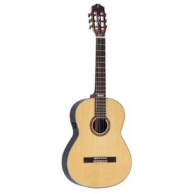 Violão Strinberg Valencia CE50S N Euro Series Clássico de Nylon C/ Afinador e Tampo Sólido Natural Violão Strinberg Valencia CE50S N Euro Series Clássico de Nylon C/ Afinador e Tampo Sólido Natural