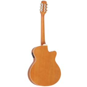 Violão Strinberg Vienna VE30C NS LH Euro Series Artístico de Nylon C/ Afinador Natural Fosco Canhoto Violão Strinberg Vienna VE30C NS LH Euro Series Artístico de Nylon C/ Afinador Natural Fosco Canhoto