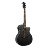 Produto Violão Tagima Cacau Santos OG33 Signature Grand Auditorium Aço Preto