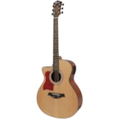 Produto Violão Tagima California NS LH Collection Series Medium Jumbo de Aço C/ Afinador Natural Fosco Canhoto