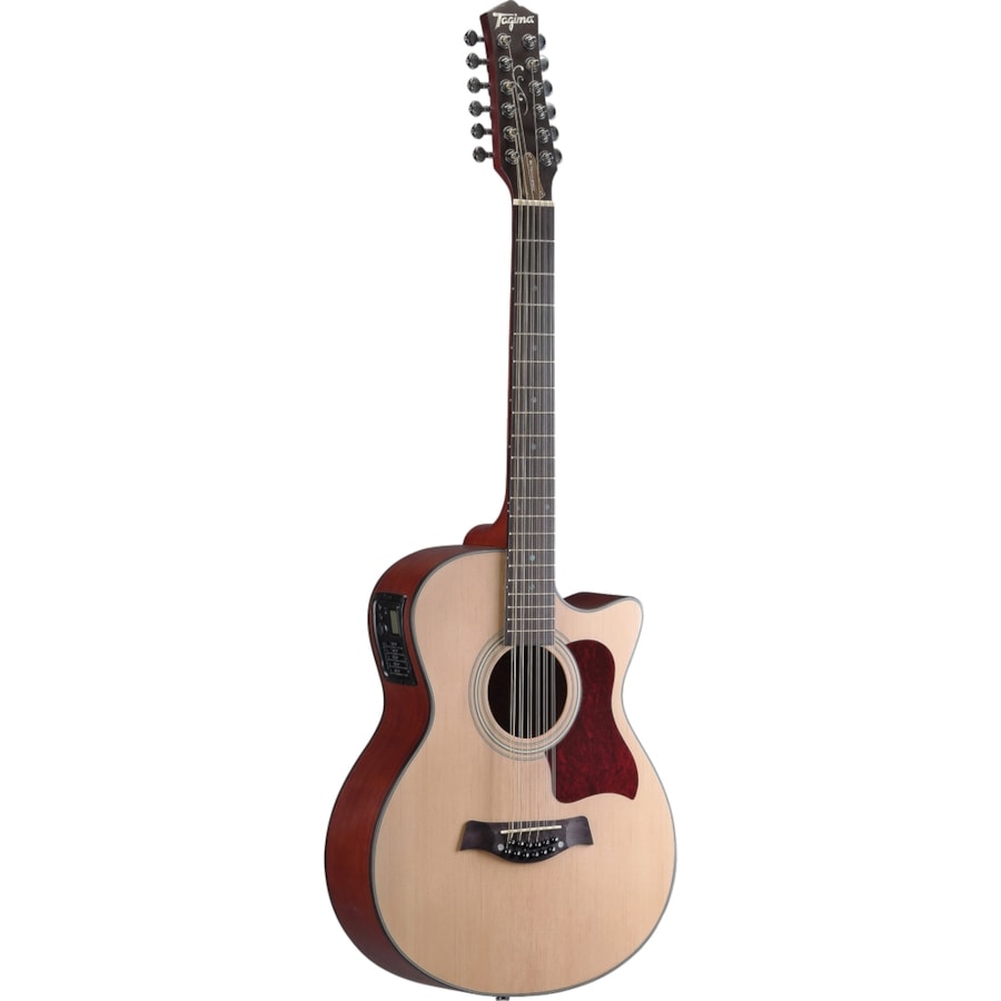 Violão Tagima California XII 12 Cordas NS de Aço Elétrico com Afinador Natural Fosco