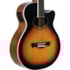 Violão Tagima Dallas DSB America Series Mini Jumbo De Aço Sunburst C/ Afinador