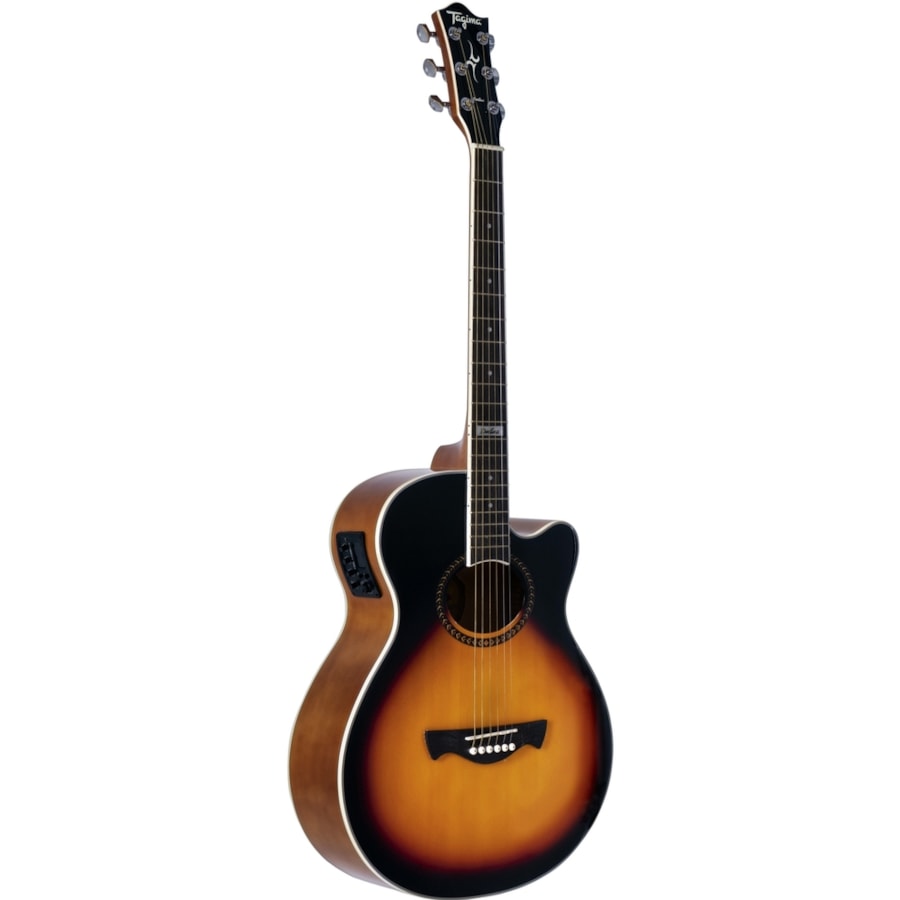Violão Tagima Dallas DSB America Series Mini Jumbo De Aço Sunburst C/ Afinador Violão Tagima Dallas DSB America Series Mini Jumbo De Aço Sunburst C/ Afinador