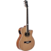 Produto Violão Tagima Dallas NTS America Series Mini Jumbo De Aço Natural Fosco C/ Afinador