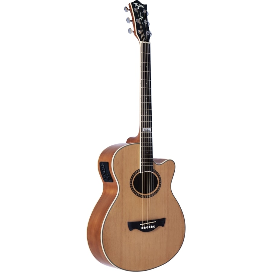 Violão Tagima Dallas NTS America Series Mini Jumbo De Aço Natural Fosco C/ Afinador