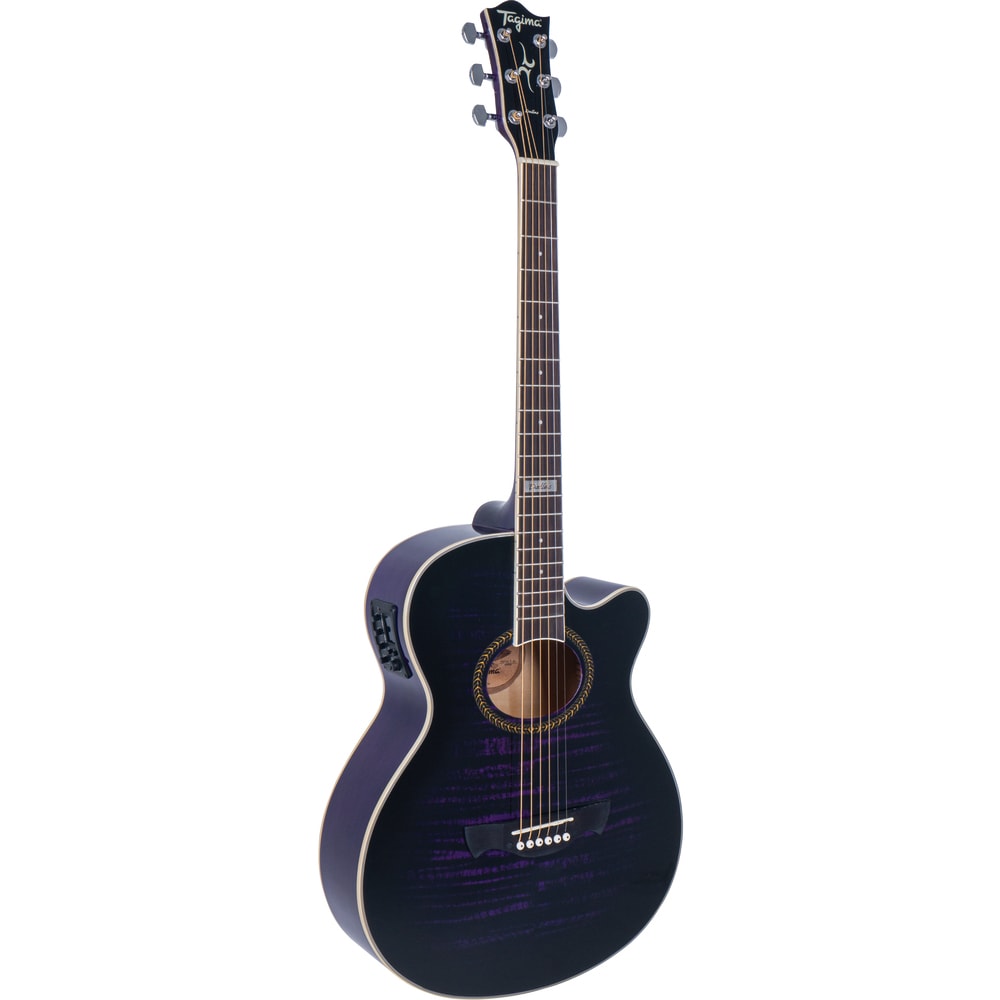 Violão Tagima Dallas TPP America Series Mini Jumbo De Aço Roxo C