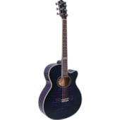 Produto Violão Tagima Dallas TPP America Series Mini Jumbo De Aço Roxo C/ Afinador