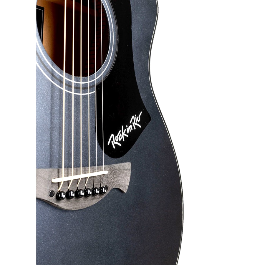 Violão Tagima Grand Auditorium Rock in Rio Acoustic MDSVS EQ Aço Spruce ...