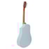Violão Tagima Lumi-X Smart GRW HPL 36 Mini White Sparkle Aço C/ Efeitos e Bag
 