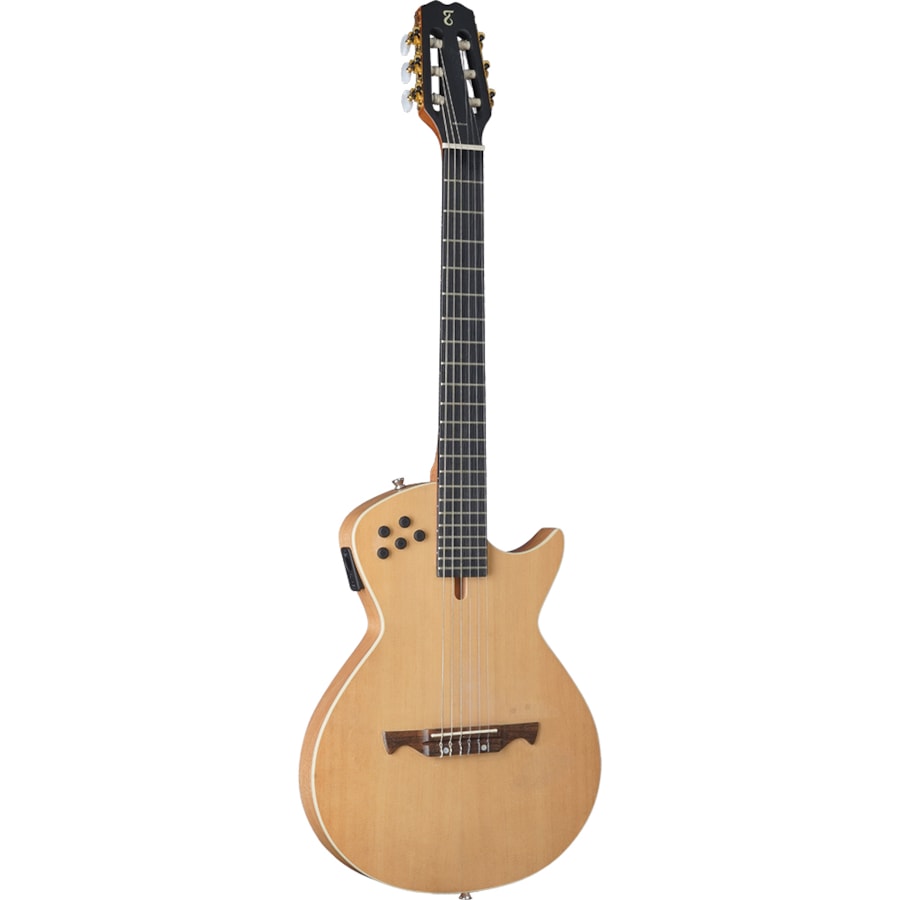 Violão Tagima Modena NTS Collection Series de Corpo Sólido de Nylon Natural Fosco C/ Afinador