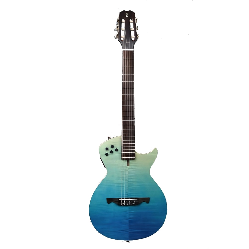 Violão Tagima Modena TBLF Azul Translúcido Collection Series de Nylon C/ Afinador