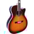 Violão Tagima Montreal CB New Canada Series Medium Jumbo de Aço C/ Pré Fishman Cherryburst
