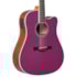 Violão Tagima Safir DPSK Deep Purple Sparkle Eletroacústico Folk Aço