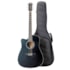 Violão Tagima Sunset EQ BKOP LH Black Open Pore Fosco Canhoto Eletroacústico Folk Aço C/ Bag